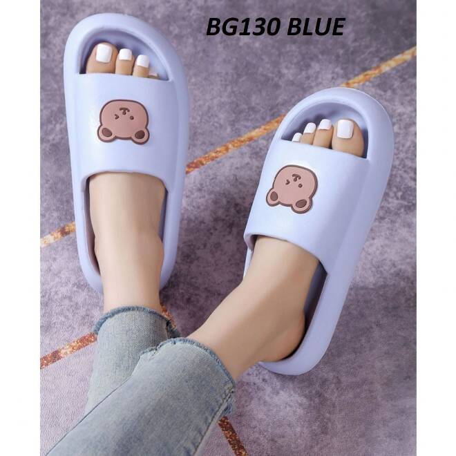 Klapki Damskie BG130 BLUE 36-41 1