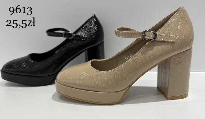 Czółenka Damskie 9613 36-41 KOLOR DO WYBORU  1