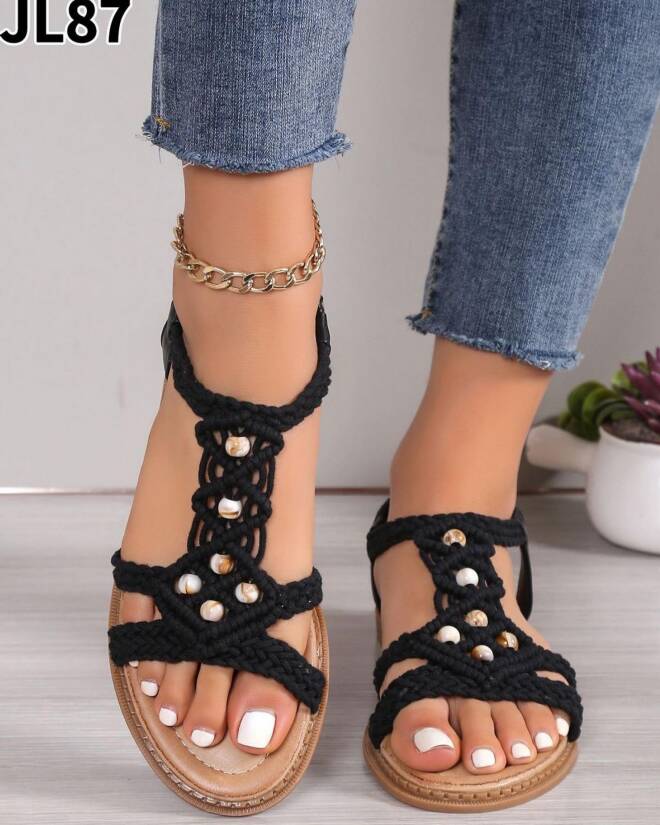 Sandały damskie JL87 BLACK 36-41