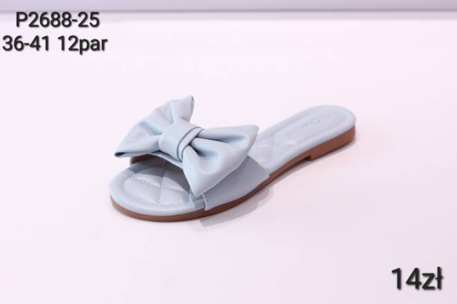 Klapki Damskie P2688-25 JEDEN 36-41 1