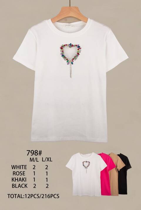 Bluzka damskie  789 Mix kolor M-XL