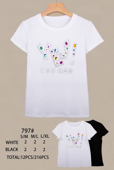 Bluzka damskie  797 Mix kolor S-XL 1