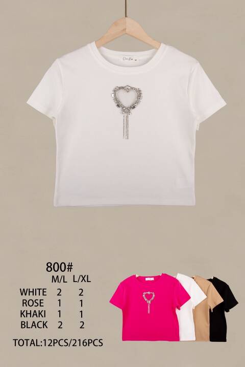 Bluzka damskie  800 Mix kolor M-XL 1