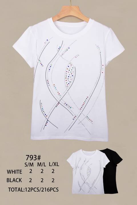 Bluzka damskie  793 Mix kolor S-XL 1