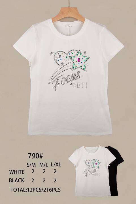 Bluzka damskie  790 Mix kolor M-XL 1