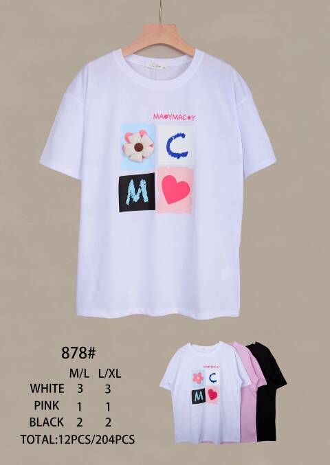 Bluzka damskie  878 Mix kolor M-XL 1