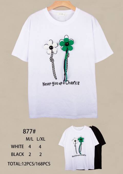 Bluzka damskie  877 Mix kolor M-XL