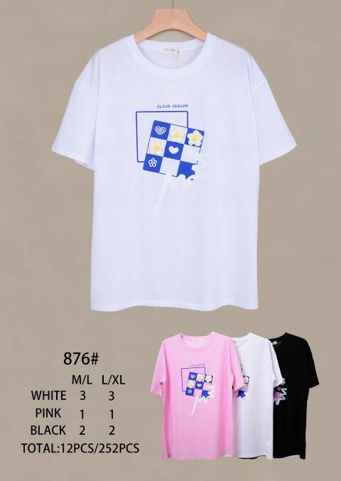 Bluzka damskie  876 Mix kolor M-XL 1