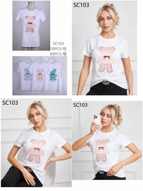 Bluzka damskie  SC103 Mix kolor S/M-L/XL 1