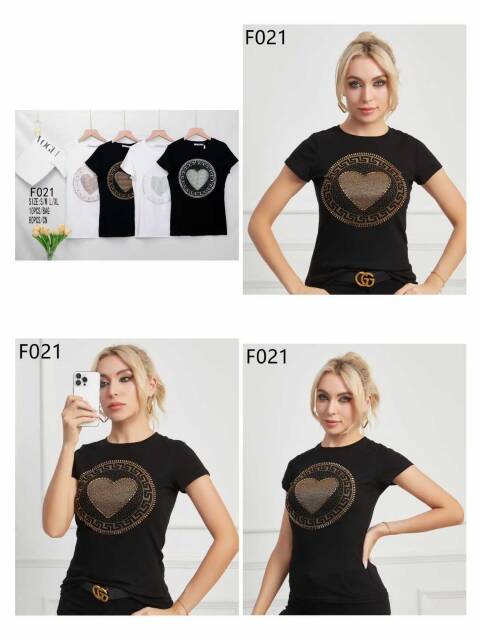 Bluzka damskie  F021 Mix kolor S/M-L/XL 1