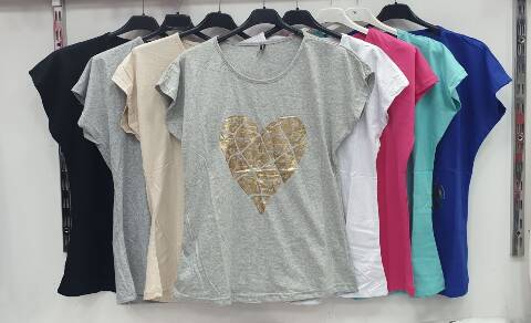 Bluzka damskie 4378 Mix kolor 2XL-4XL