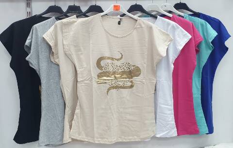 Bluzka damskie 4380 Mix kolor 2XL-4XL