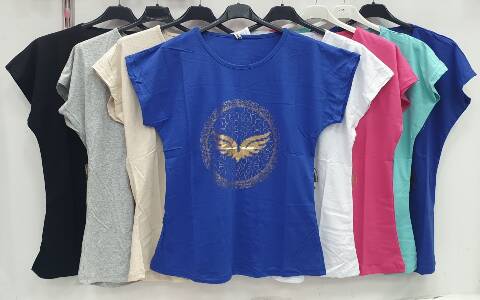 Bluzka damskie 4384 Mix kolor 2XL-4XL 1