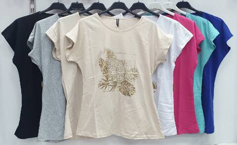 Bluzka damskie 4386 Mix kolor 2XL-4XL