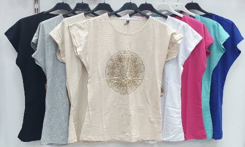 Bluzka damskie 4388 Mix kolor 2XL-4XL 1