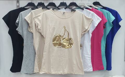 Bluzka damskie 4390 Mix kolor 2XL-4XL 1