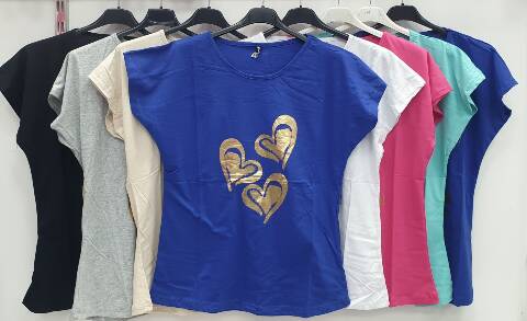 Bluzka damskie 4392 Mix kolor 2XL-4XL 1