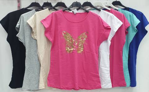 Bluzka damskie 4395 Mix kolor 2XL-4XL 1