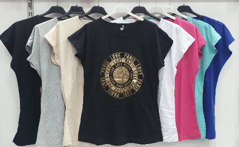 Bluzka damskie 4396 Mix kolor 2XL-4XL 1