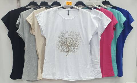 Bluzka damskie 4397 Mix kolor 2XL-4XL 1