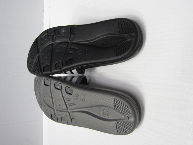 Klapki Damskie 2004-A BLACK/GREY/D.BLUE 36-41 1