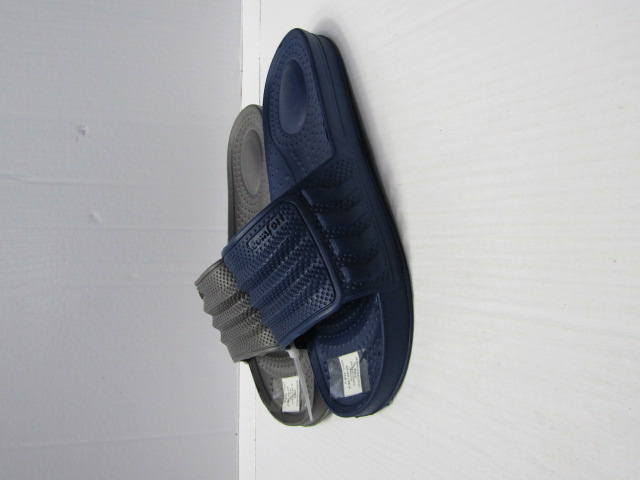 Klapki Męskie 1012 BLACK/GREY/D.BLUE 40-45