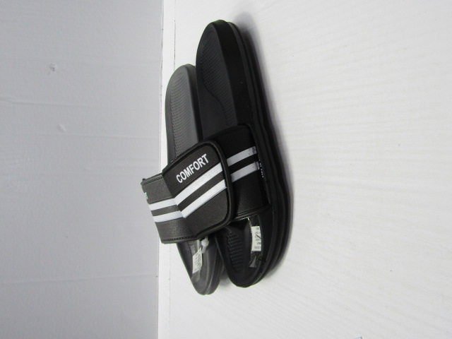 Klapki Męskie 1004-F BLACK/GREY/D.BLUE/R.BLUE 40-45