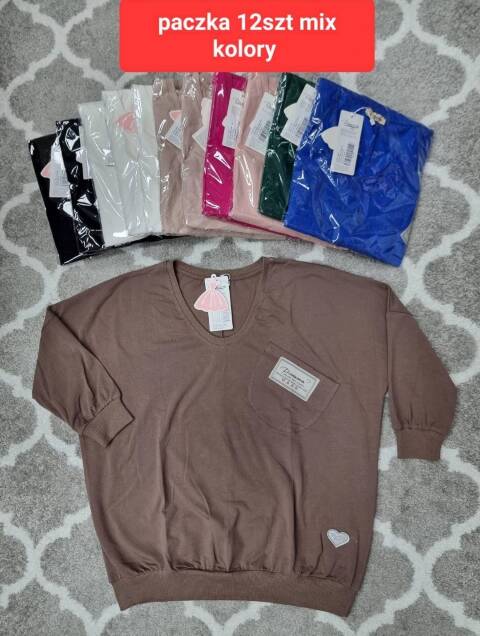 Bluzka damskie 4818 Mix kolor Standard