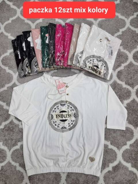 Bluzka damskie 4840 Mix kolor Standard