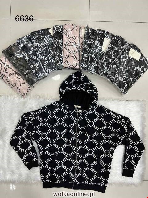 Bluza damskie 6636 Mix kolor M-2XL
