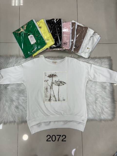 Bluzka damskie 2072 Mix kolor M-2XL