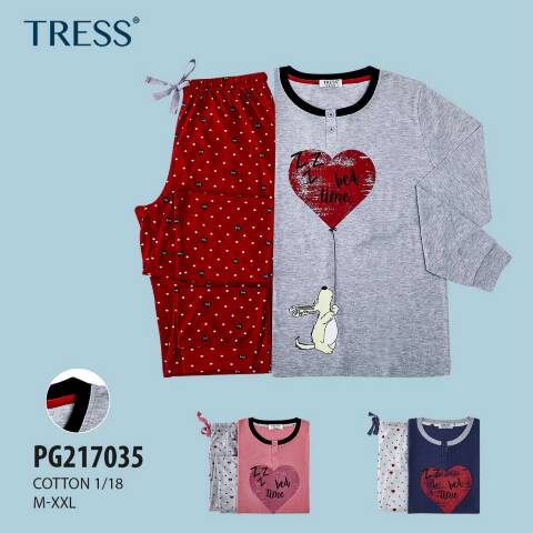 Piżama  damskie PG217035 Mix kolor M-2XL 1