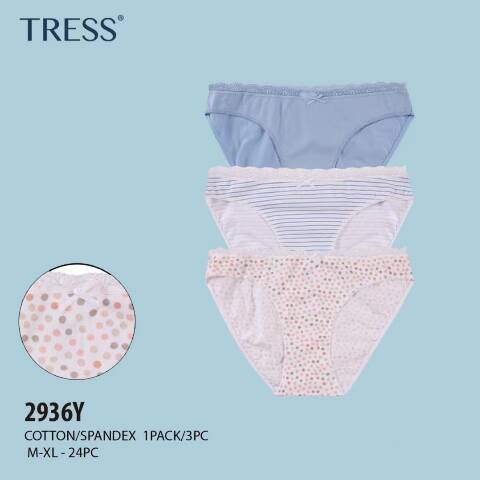 Majtki damskie 2936Y Mix kolor M-XL 1