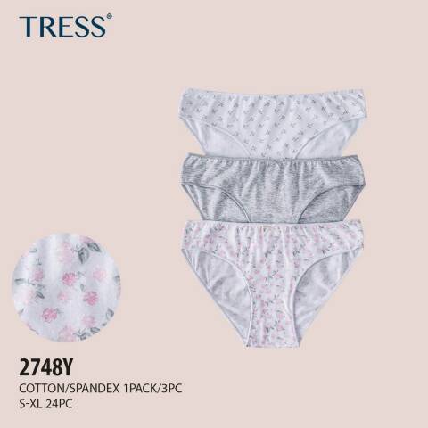 Majtki damskie 2748Y Mix kolor S-XL