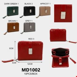 Portfel damskie MD1002 Mix kolor Standard 