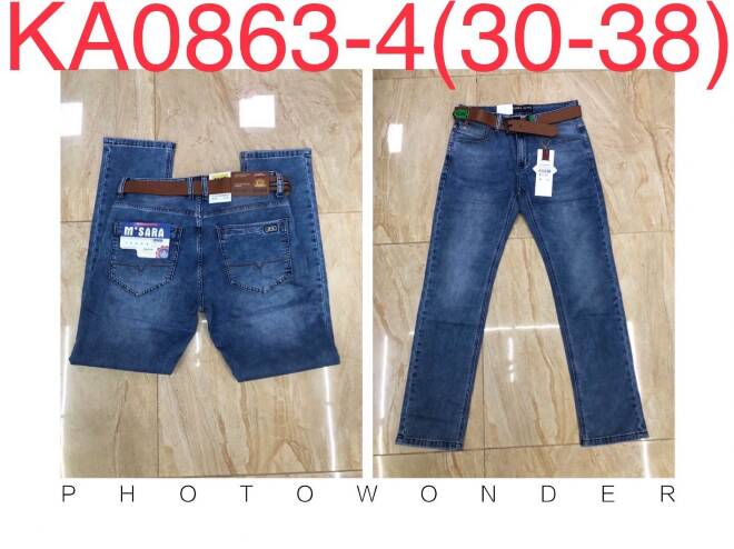 Jeansy męskie KA0863-4 1 KOLOR 30-38 1