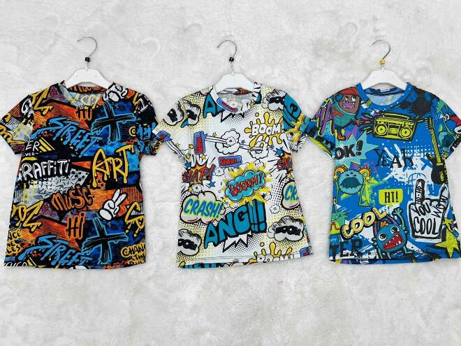 Bluzki dziewczęce 1378 1 KOLOR 4-14 1