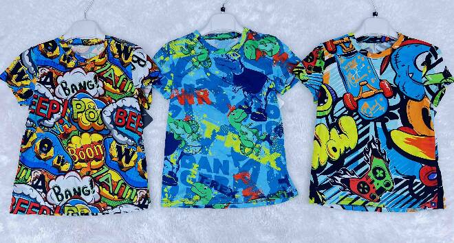 Bluzki dziewczęce 1380 1 KOLOR 4-14 1