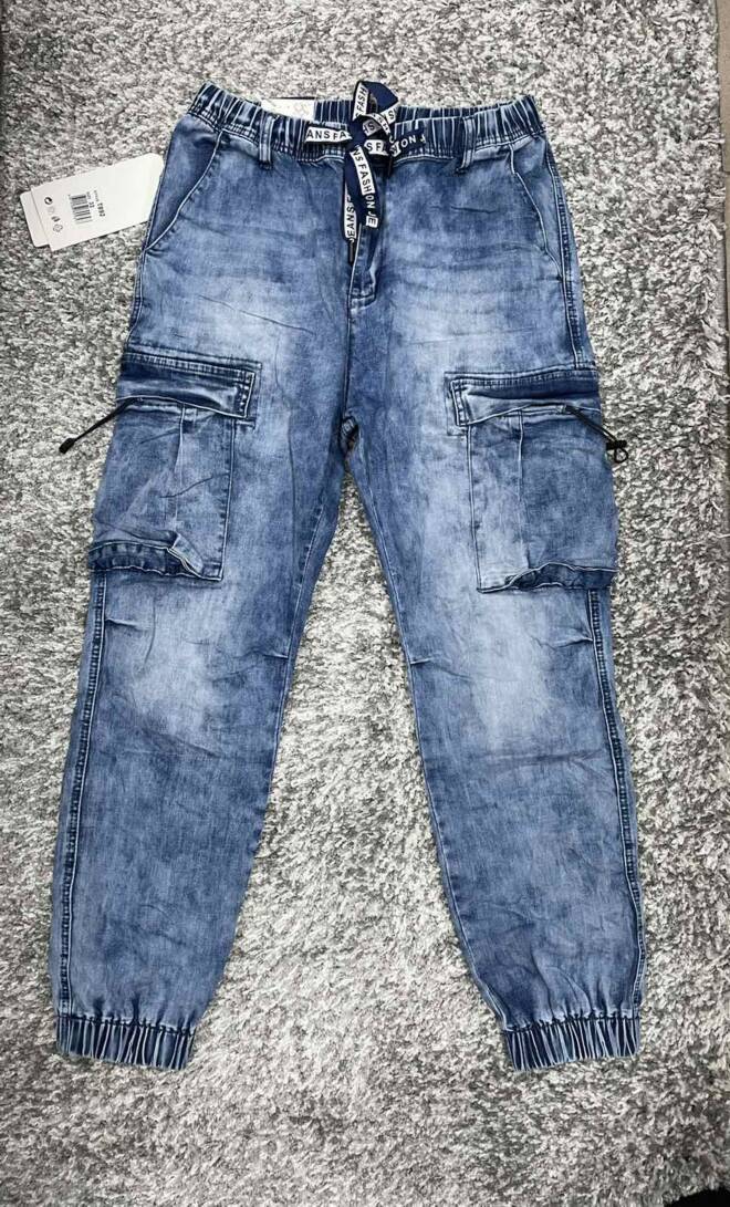 Jeansy męskie 1436 1 KOLOR 30-38 1