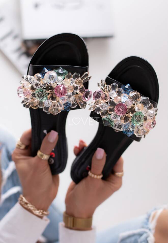 Klapki Damskie 98135 BLACK 36-41 1