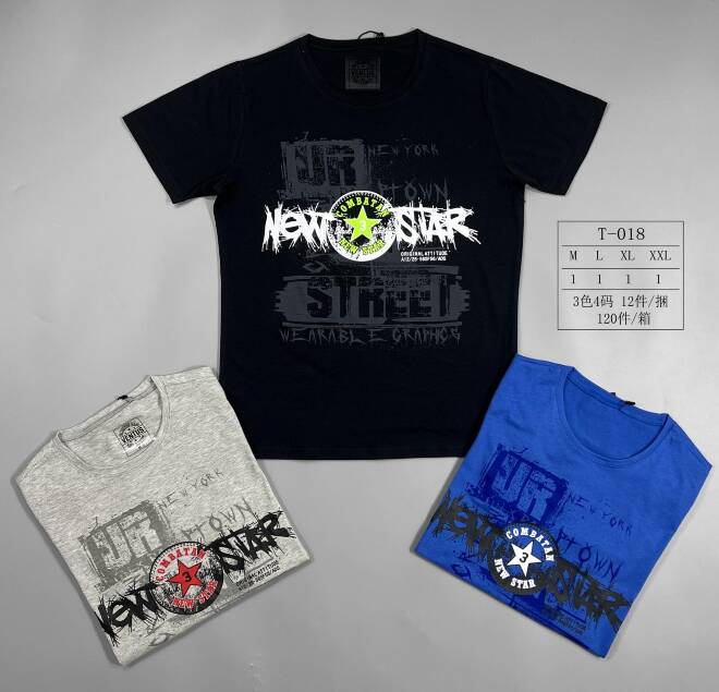 Bluzka męskie 1673 MIX KOLOR M-2XL 1