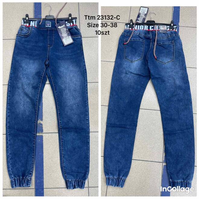 Jeansy męskie TTM23132-C 1 KOLOR 30-38 1