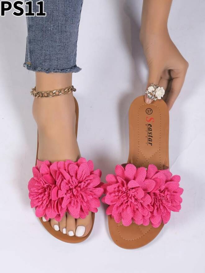 Klapki Damskie PS11 FUSHIA 36-41 1