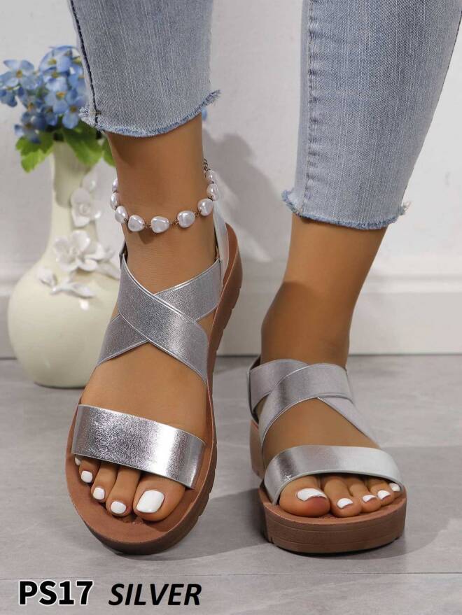 Sandały damskie PS17 SILVER 36-41