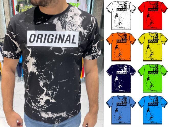 Bluzka męskie 1335 MIX KOLOR M-2XL 1