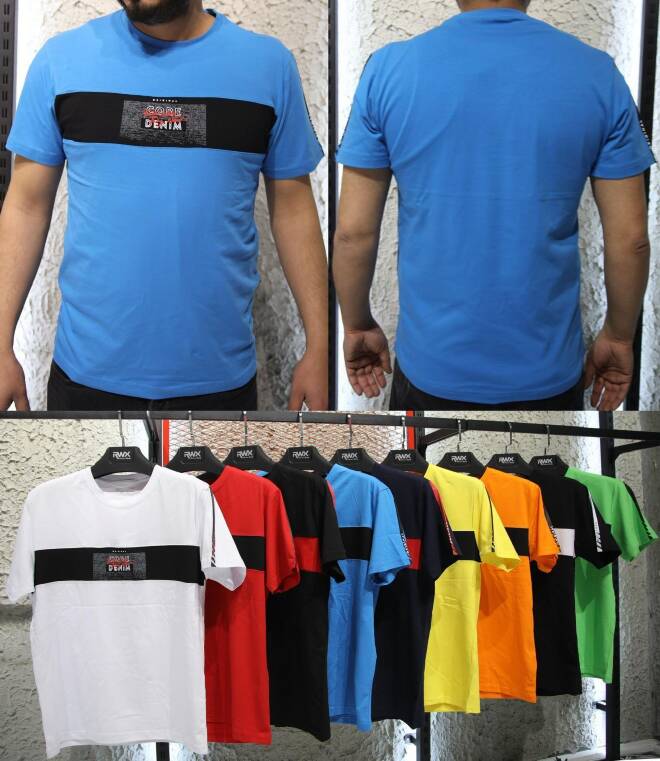 Bluzka męskie 1346 MIX KOLOR M-2XL 1