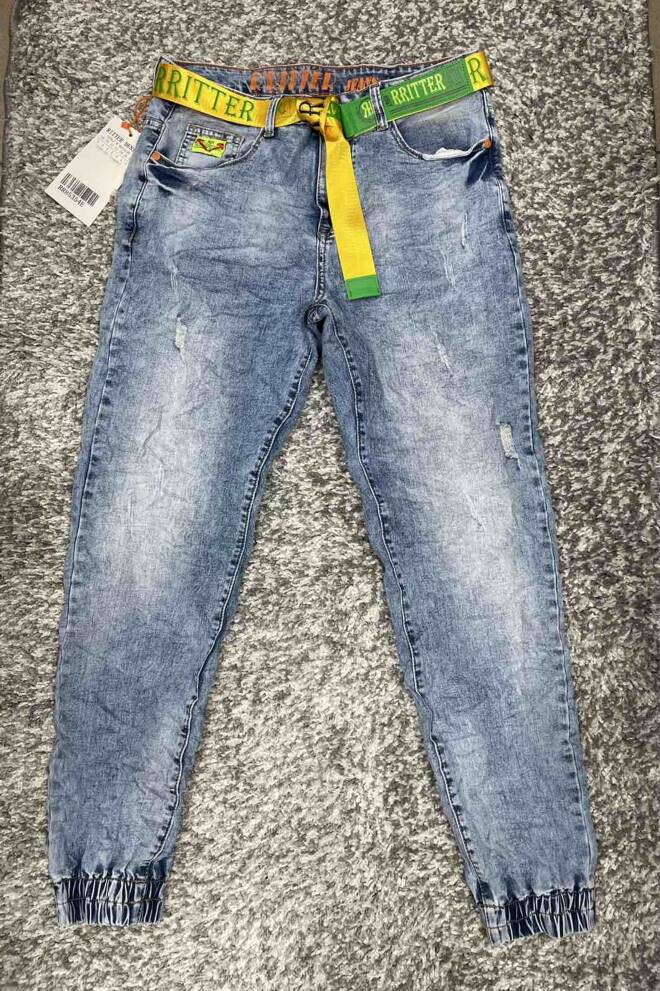 Jeansy męskie 1398 1 KOLOR 30-38 1