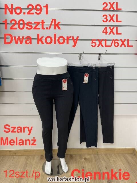Spodnie damskie 291 Mix kolor 2XL-6XL