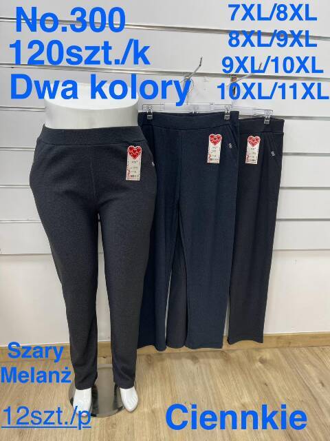 Spodnie damskie 300 Mix kolor 7XL-11XL 1