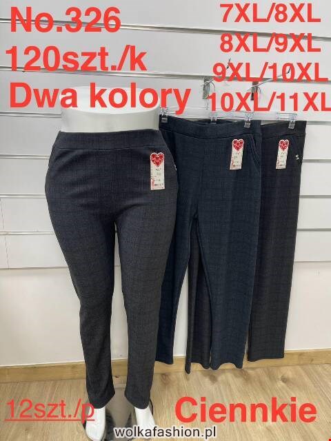 Spodnie damskie 326 Mix kolor 7XL-11XL
